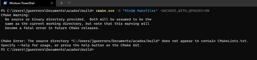 Build Acados Matlab interface - User Questions - acados forum
